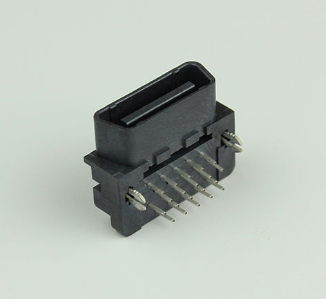 1.27mm 20PIN 公端板對(duì)板彎插連接器
